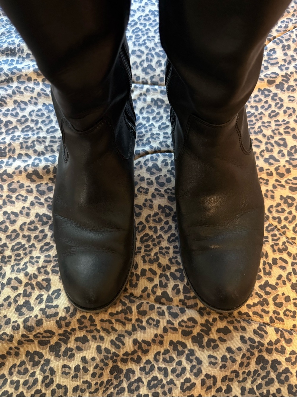 Frye Black Leather Boots - Picture 6 of 6
